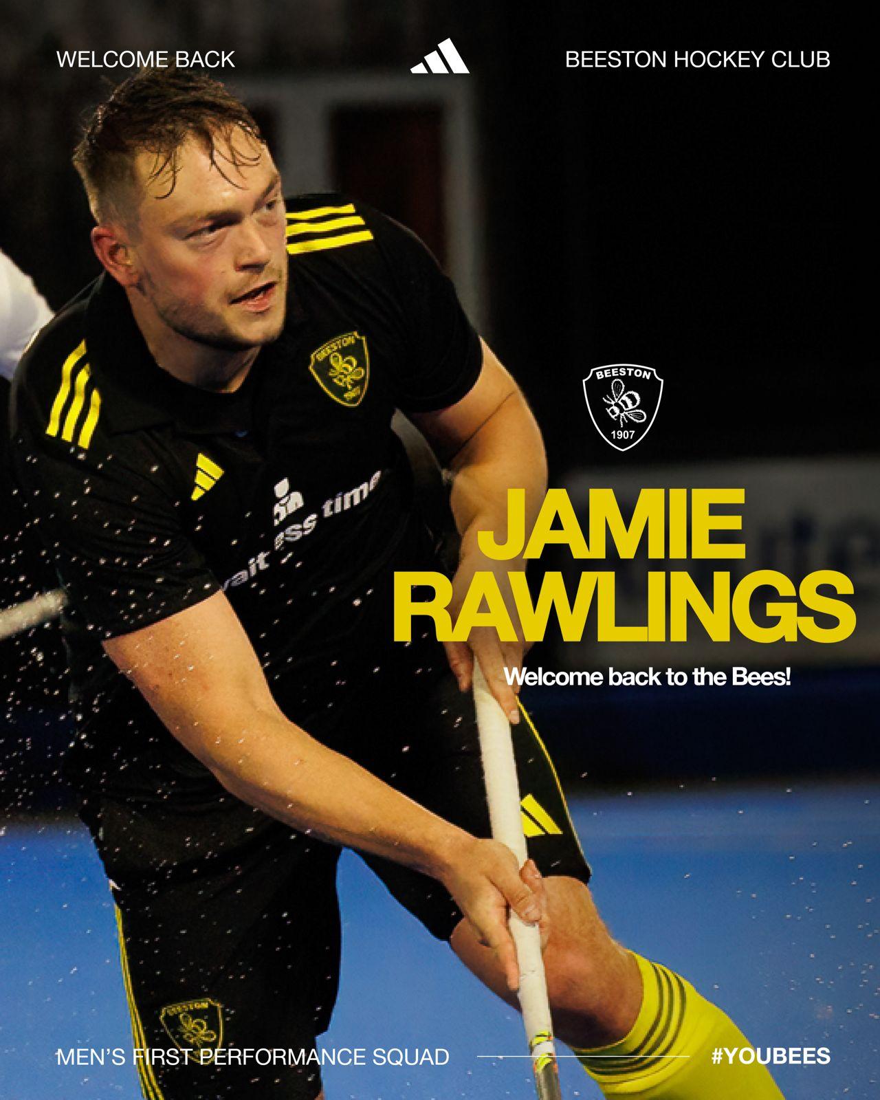 Jamie Rawlings — welcome back to the Bees announcement