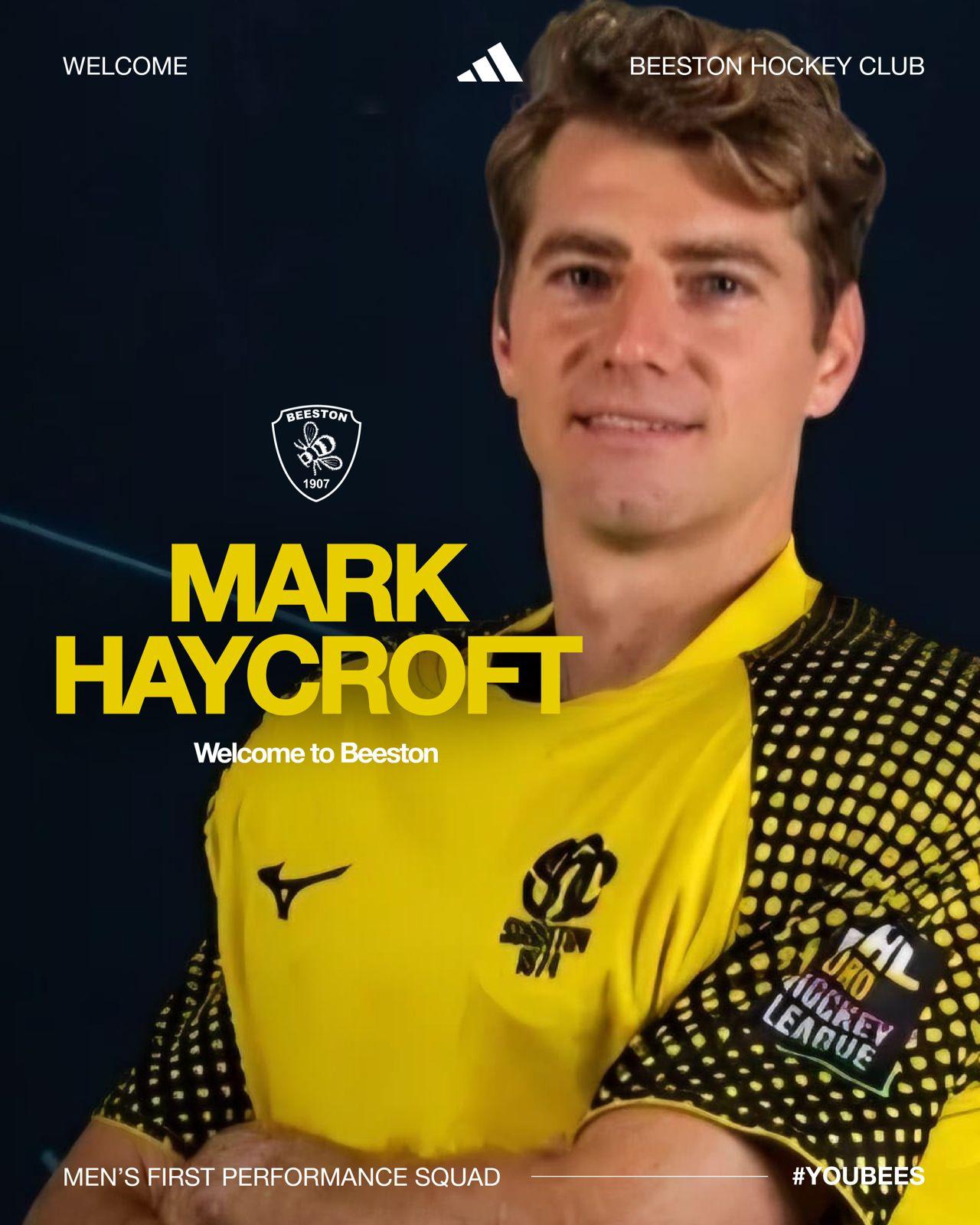 Mark Haycroft — welcome to Beeston announcement