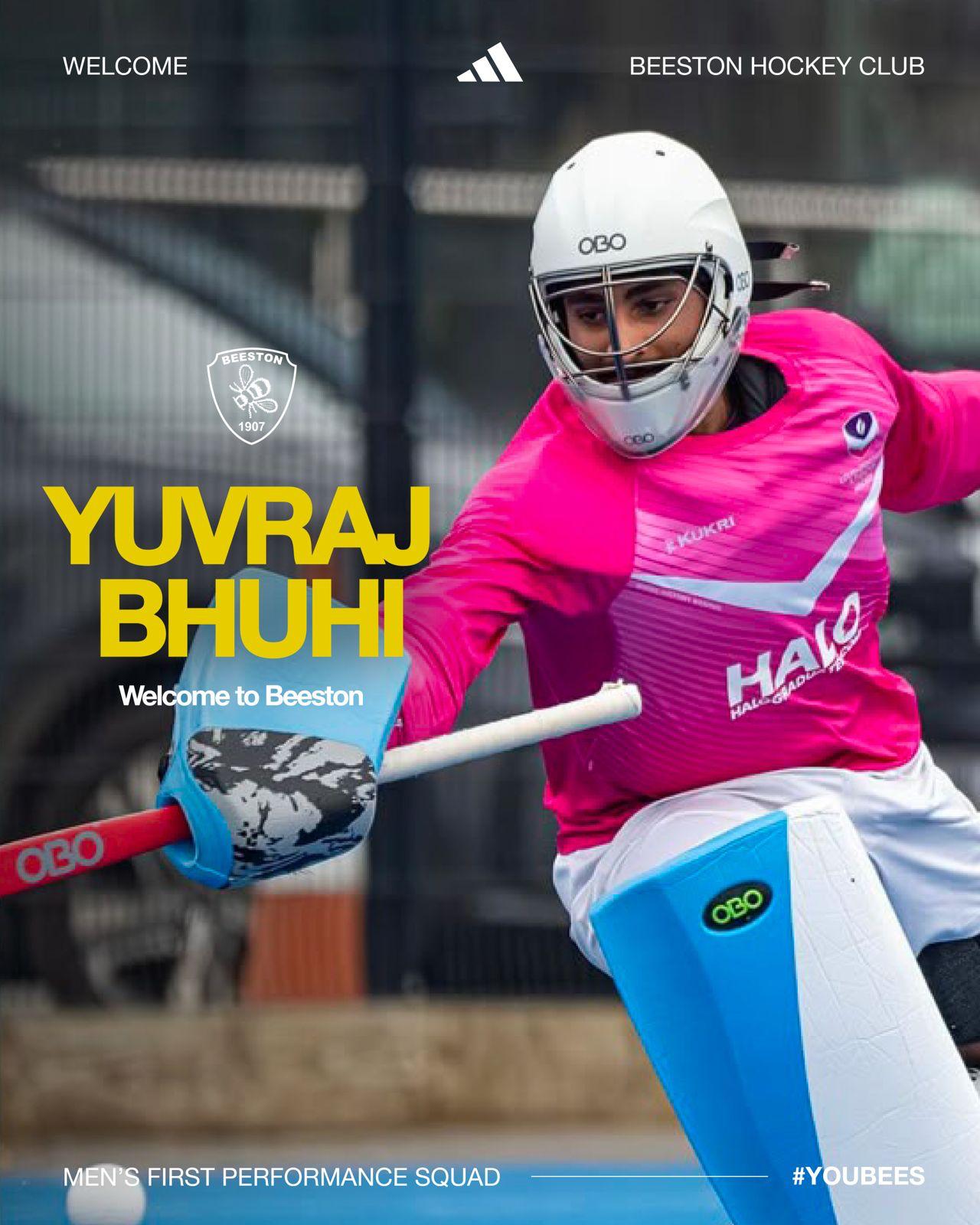 Yuvraj Bhuhi — welcome to Beeston announcement